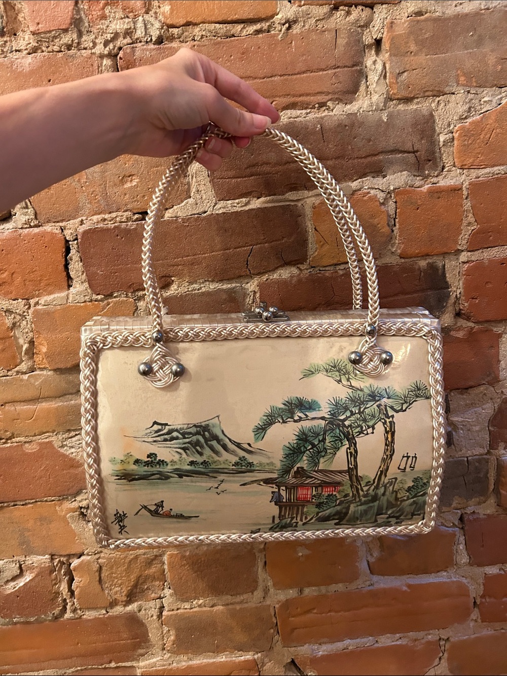 Vintage 1950s "Princess Charming" by Atlas box purse